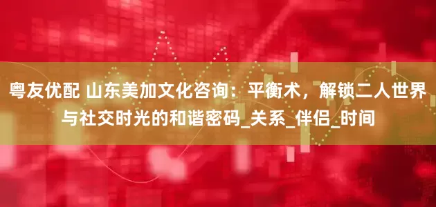 粤友优配 山东美加文化咨询：平衡术，解锁二人世界与社交时光的和谐密码_关系_伴侣_时间