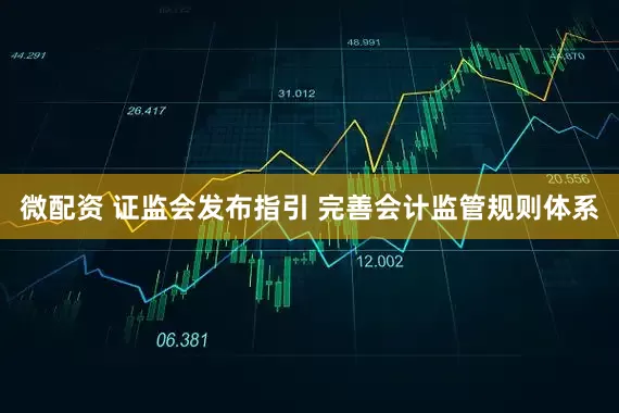 微配资 证监会发布指引 完善会计监管规则体系